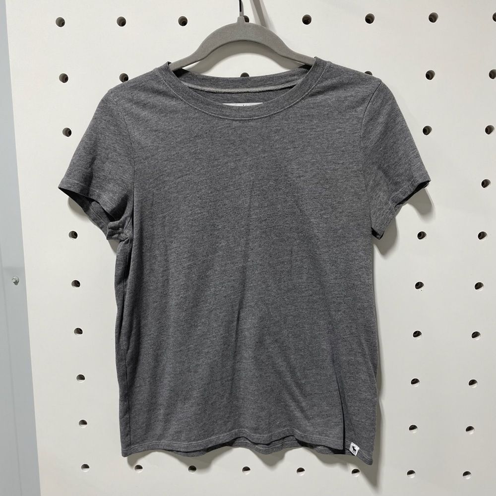 Abercrombie Kids Girls Heather Grey T-Shirt Size 15/16